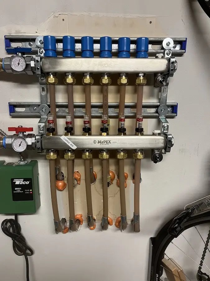 Plumber performing Leak Detection at a residential property in Brookmont